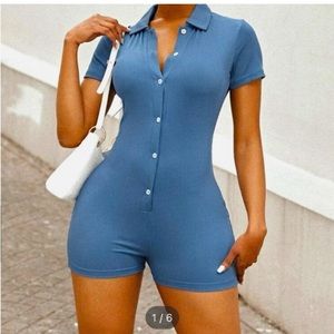Blue Romper